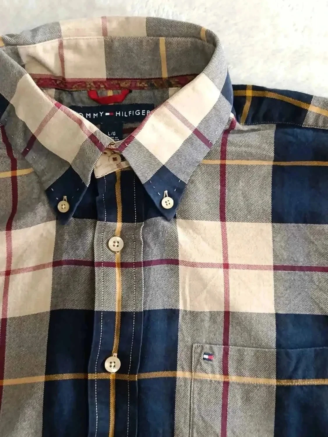 Chemise Tommy Hilfiger Vintage taille L – photo 4